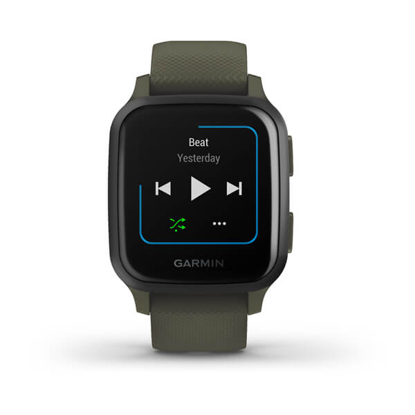 Garmin Venu SQ Music Edition (Moss with Slate Bezel)