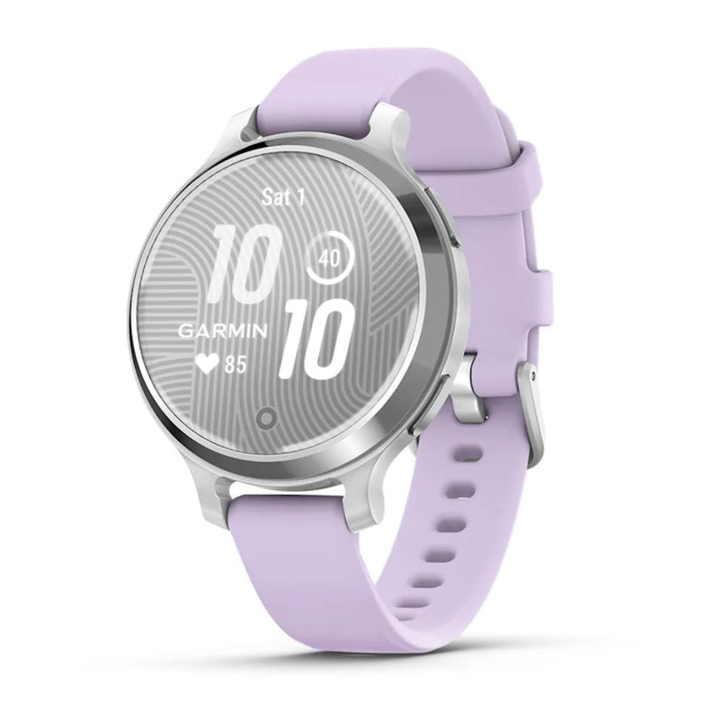 GARMIN Lily 2 Active (Silver with Jasmine Silicone Band)