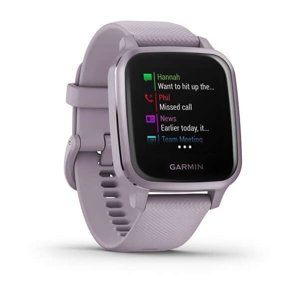 Garmin Venu SQ (Orchid with Metallic Orchid Bezel)