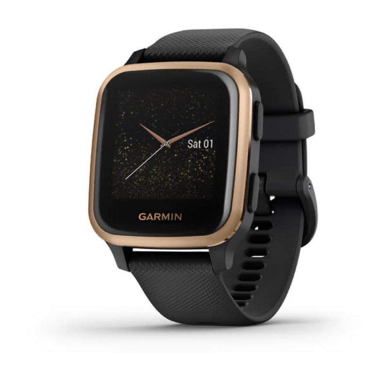 Garmin Venu Sq, NFC, Music, Black/Rose Gold