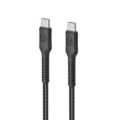 Bonelk Long-Life Easy Grip USB-C to USB-C Cable, 100W 1.2m Black