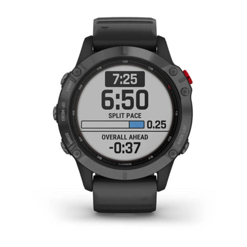 Garmin Fenix 6 - Pro Solar Edition (Slate Grey with Black Band)