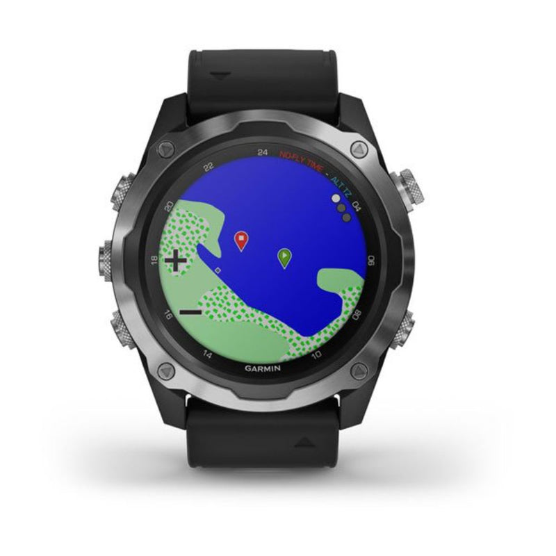 Garmin Descent Mk2 (Stainless Steel with Black Band)