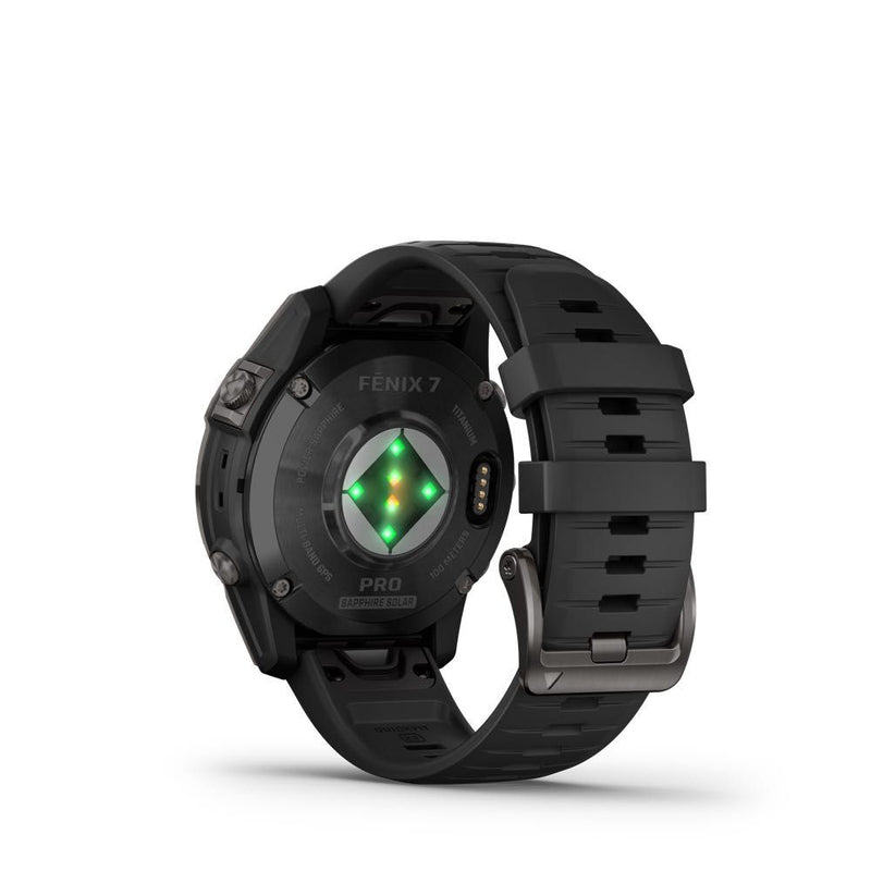 Garmin Fenix 7 Pro Sapphire Solar (Grey Titanium with Black Band)