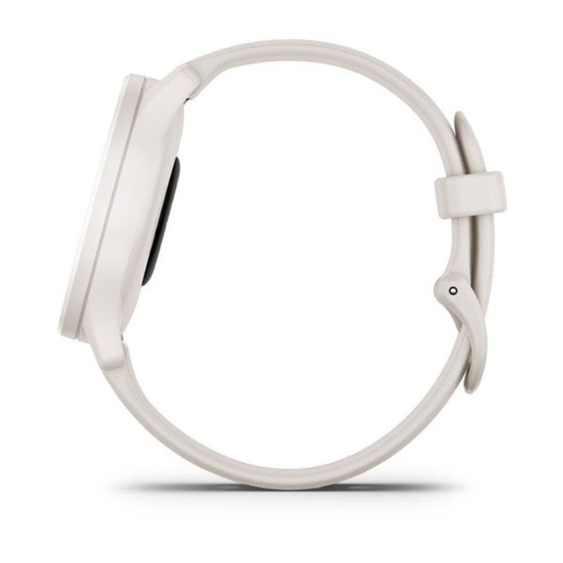 Garmin Vivomove Sport (Ivory Case with Silicone Band with Peach Gold Accents)