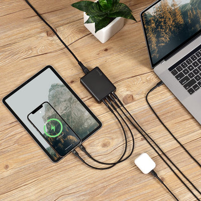 Bonelk Desktop Charger, 2 x USB-C / 2 x USB-A, 65W Black