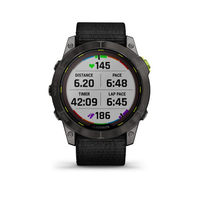 Garmin Enduro 2 (Carbon Grey DLC Titanium with Black Nylon Strap)