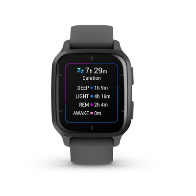 Garmin Venu SQ 2 (Slate Bezel with Shadow Grey Case and Silicone Band) 