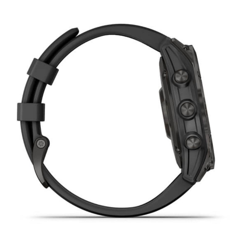 Garmin Epix (Black/Carbon Grey DLC Titanium with Silicone Band)