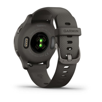 Garmin Venu 2S (Slate Bezel with Graphite Case and Silicone Band)