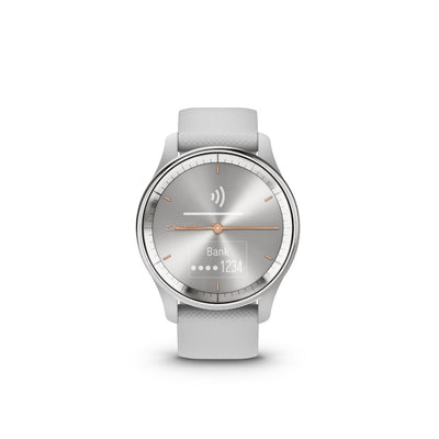 Garmin vivomove Trend (Silver SS with Grey Case and Band)