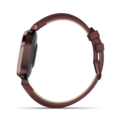 Garmin Lily 2 Classic (Dark Bronze/Mulberry Leather)