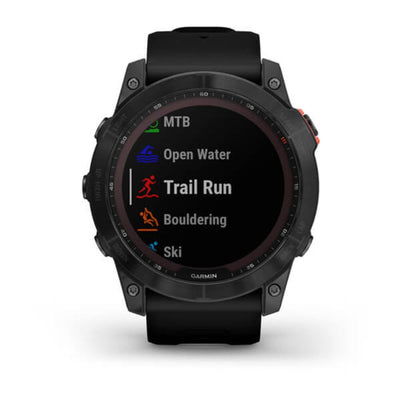 Garmin Fenix 7X Solar (Slate Grey with Black Band)