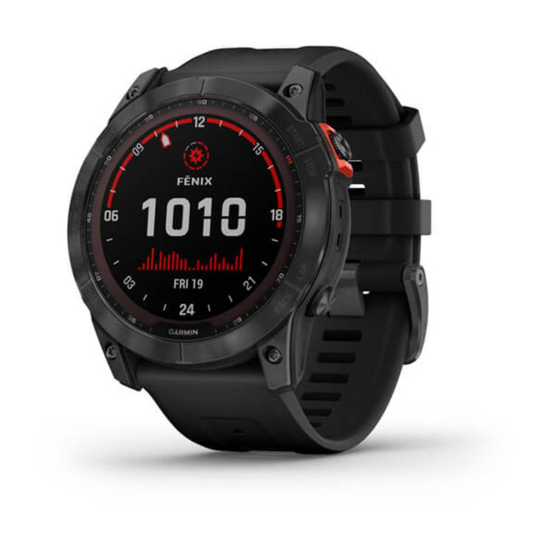 Garmin Fenix 7X Solar (Slate Grey with Black Band)