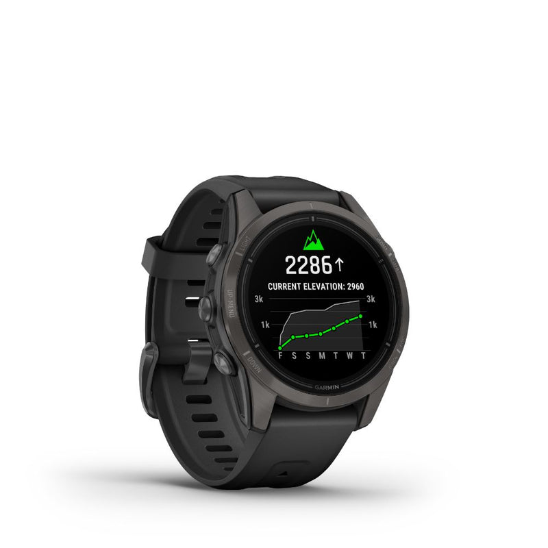 Garmin Epix Pro Gen2 42mm (Grey Titanium with Black Band)