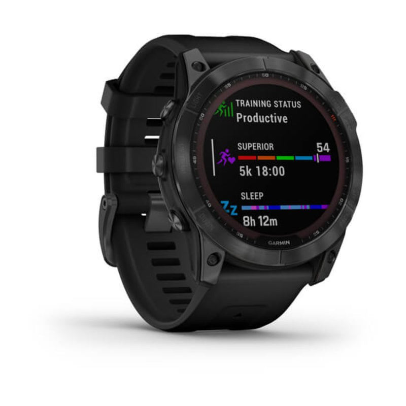 Garmin Fenix 7X Solar (Slate Grey with Black Band)