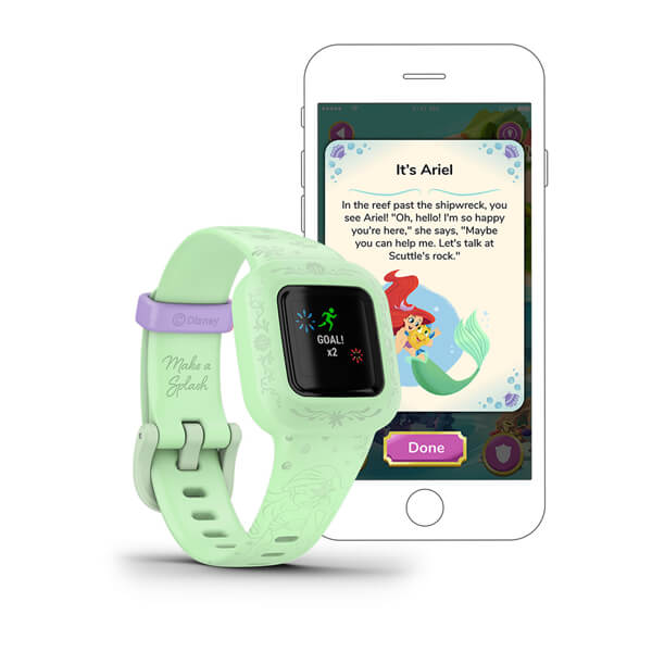 Garmin vivofit jr. 3, Disney Princess (The Little Mermaid)