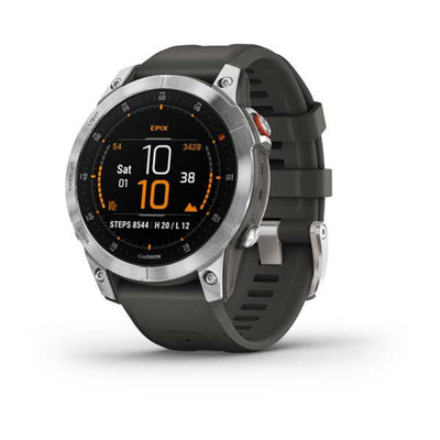 Garmin Epix (Slate/Stainless Steel with Silicone Band)