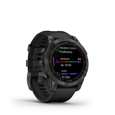 Garmin Fenix 7 Solar (Slate Grey with Black Band)