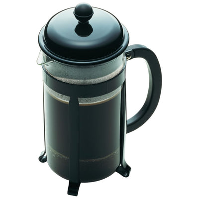 Bodum Java French Press 1L 8 Cup (Stainless Steel/Black)