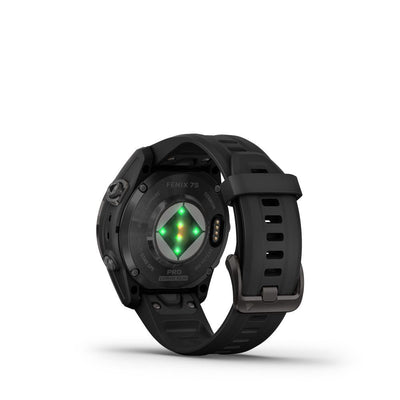 Garmin Fenix 7S Pro Sapphire Solar (Grey Titanium with Black Band)