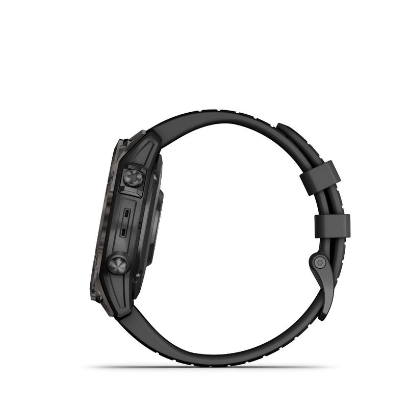 Garmin Fenix 7 Pro Sapphire Solar (Grey Titanium with Black Band)