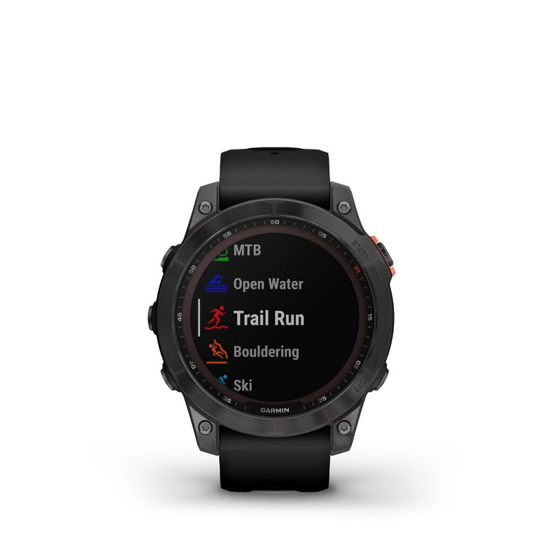 Garmin Fenix 7 Solar (Slate Grey with Black Band)