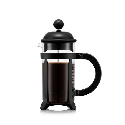 Bodum Java French Press 350ml 3 Cup (Stainless Steel/Black)